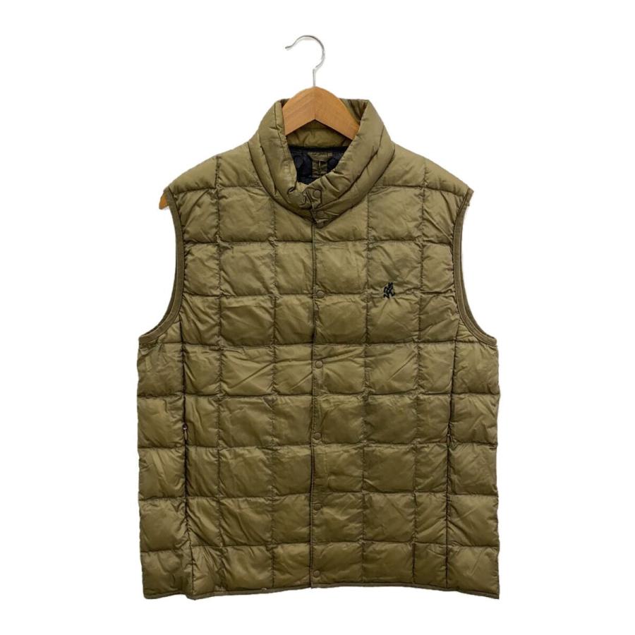 GRAMICCI ダウンベスト カーキ