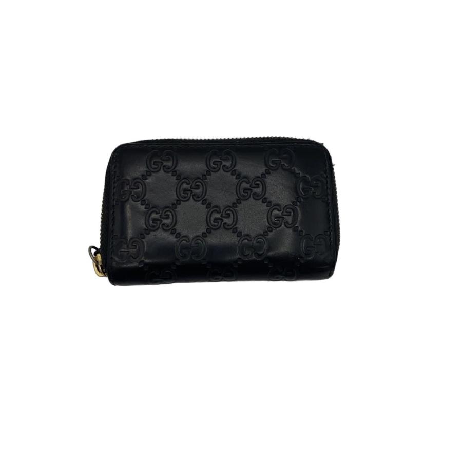 GUCCI◇コインケース/レザー/ブラック/メンズ/447939 : セカンド