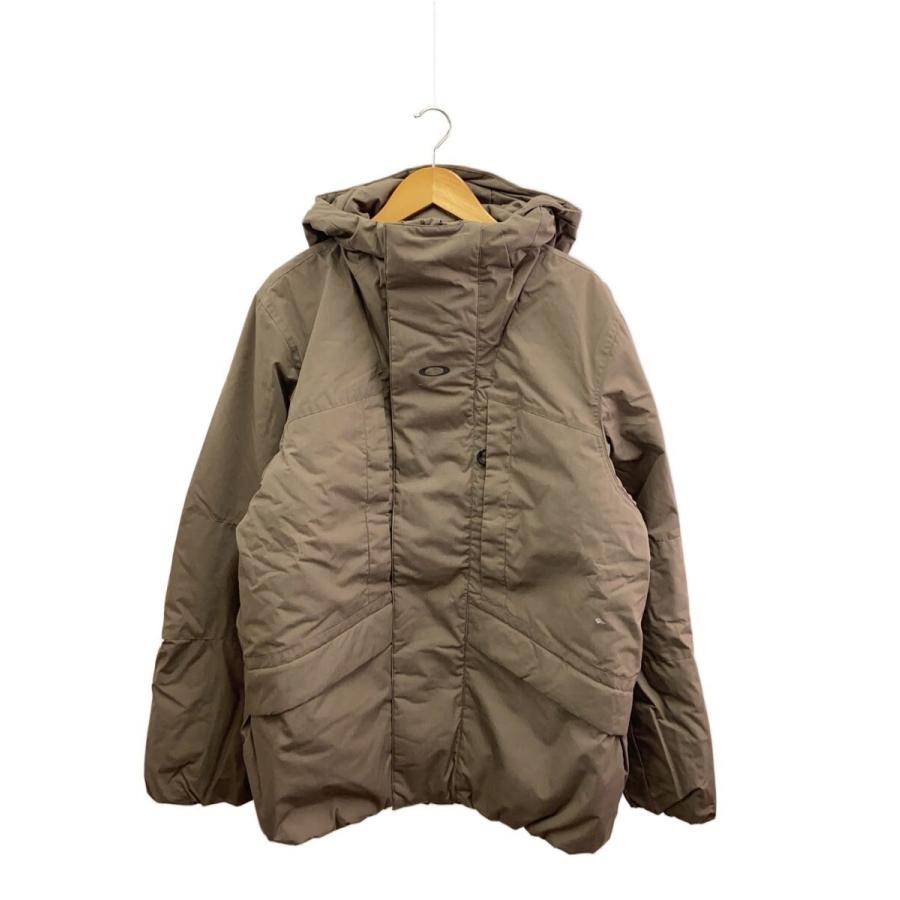 OAKLEY◇オークリー/ダウンジャケット/XL/ポリエステル/ベージュ