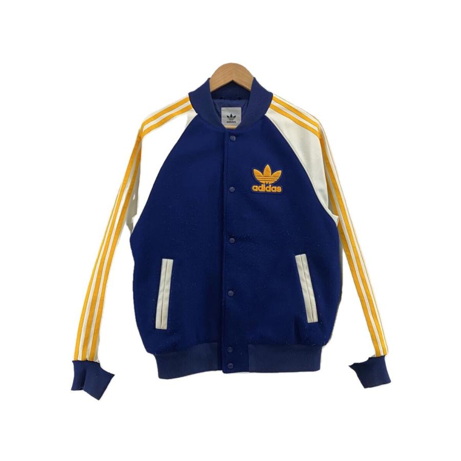 adidas◇SST VARSITY/毛玉有り/スタジャン/S/ポリエステル/NVY/IL2574