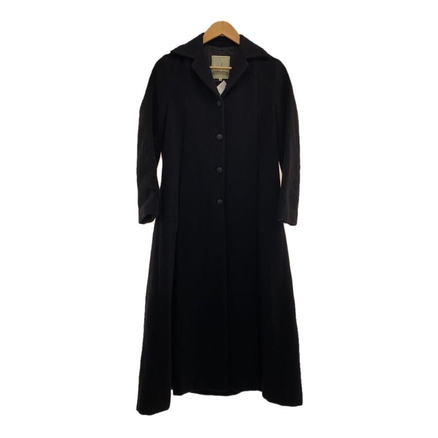 シビラ アンゴラ混ベルテッドコート ベルト付き M ブラック 日本製