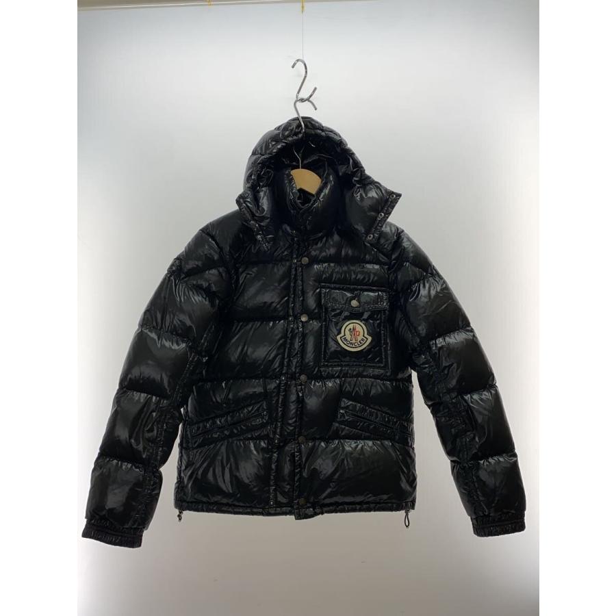 MONCLERダウンジャケット/1 ナイロン/BLK/エベレスト MONCLER◇ダウン