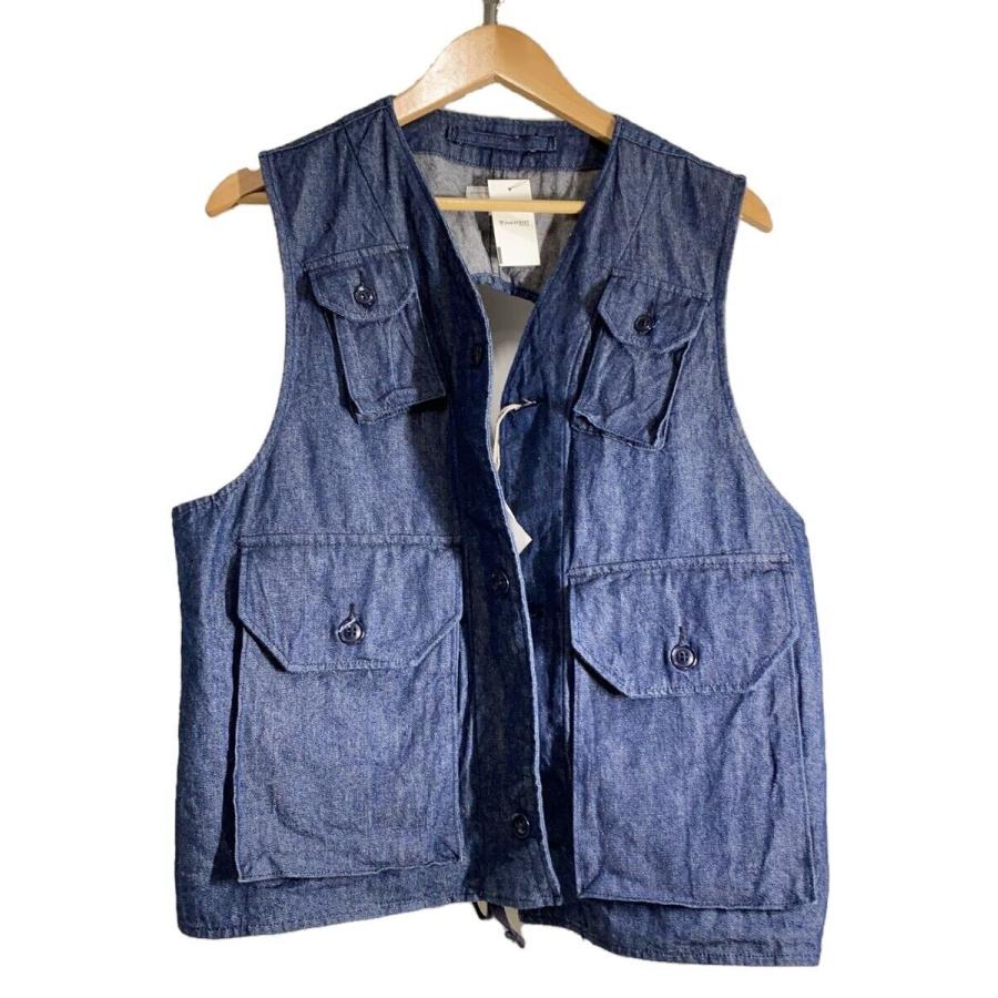 Engineered Garments◇C-1 Vest/CP Denim/XS/コットン/IDG/QT084B