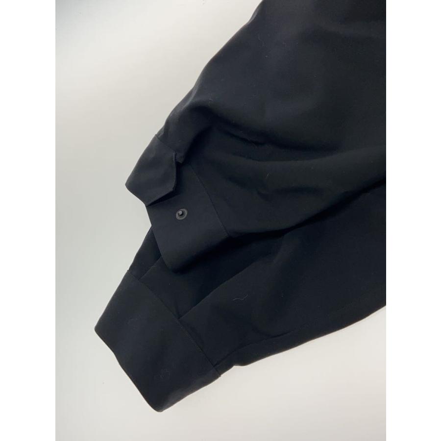 AURALEE◆25SSWOOL MAX CANVAS ZIP BLOUSON/4/ウール/BLK/A25SB03WCの画像