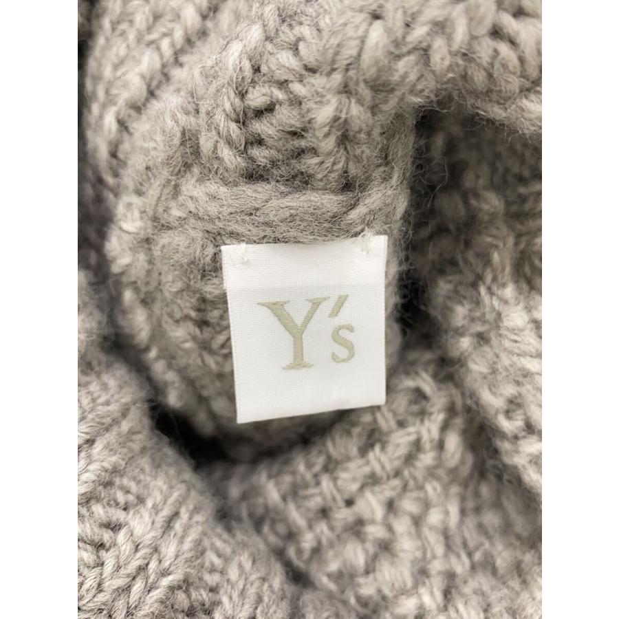 Y’s◆19AW/ニット・セーター(厚手)/2/ウール/GRY/YC-K20-188//