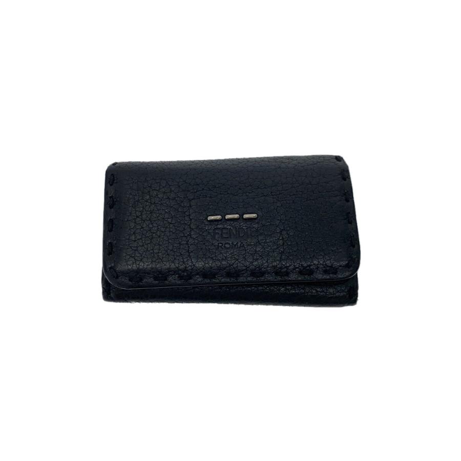 FENDI◇キーケース/レザー/BLK/メンズ/7AP011 : セカンドストリート