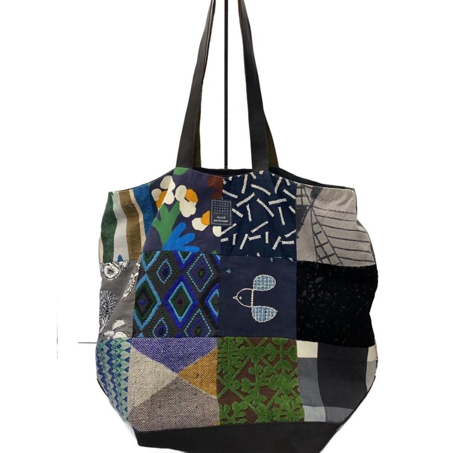 mina perhonen◇piecebag/トートバッグ/コットン/マルチカラー/総柄