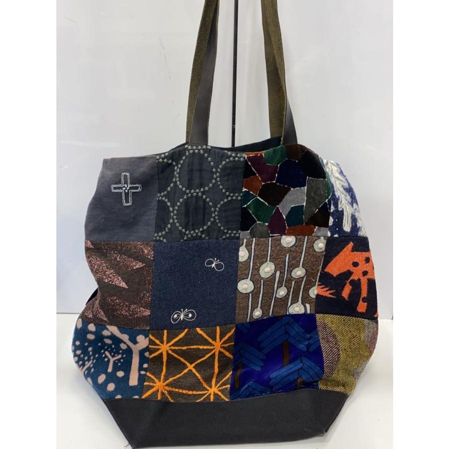 mina perhonen◇piecebag/トートバッグ/コットン/マルチカラー/総柄