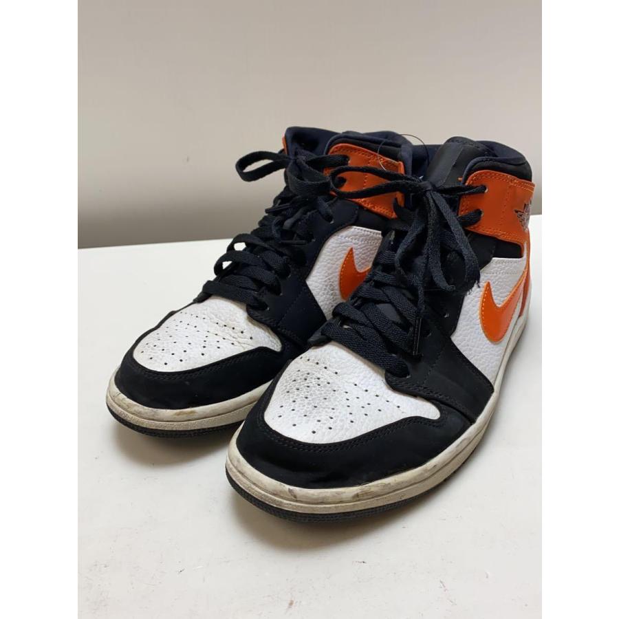 NIKE◆AIR JORDAN 1 MID/エアジョーダン1ミッド/ブラック/554724-058/27cm/BLK｜ssol-shopping｜02