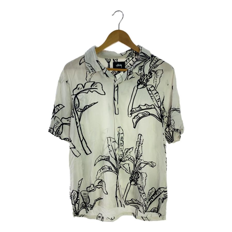 STUSSY◇アロハシャツ/M/レーヨン/WHT// : 2318612495991 STUSSY◇アロハシャツ/M/レーヨン/WHT// : 2318612495991