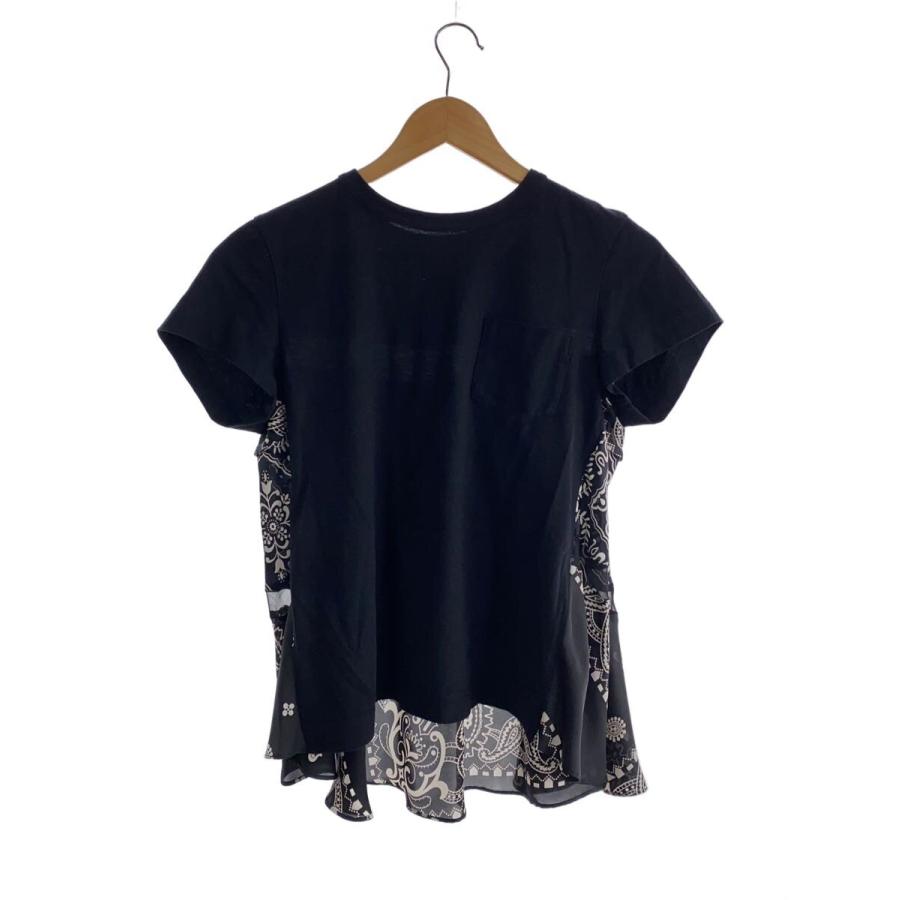 sacai◇ブラウス/2/コットン/BLK/21-05442// : セカンドストリート