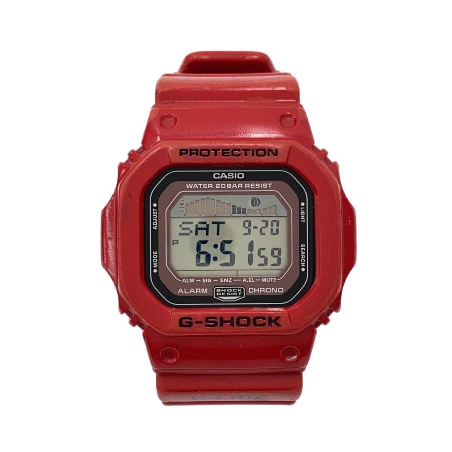 CASIO◇クォーツ腕時計・G-SHOCK/デジタル/RED : セカンドストリート
