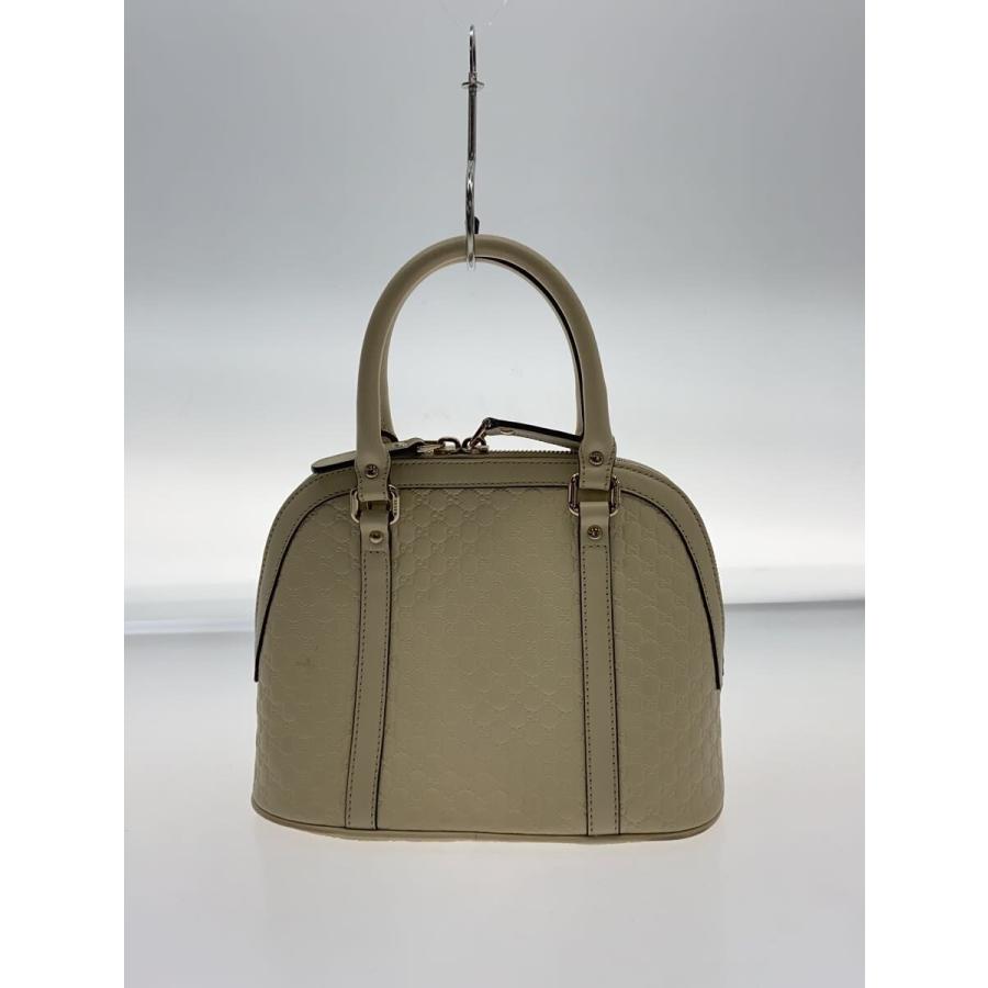 GUCCI◆ショルダーバッグ/レザー/CRM/449654/マイクログッチシマ 2WAY_2
