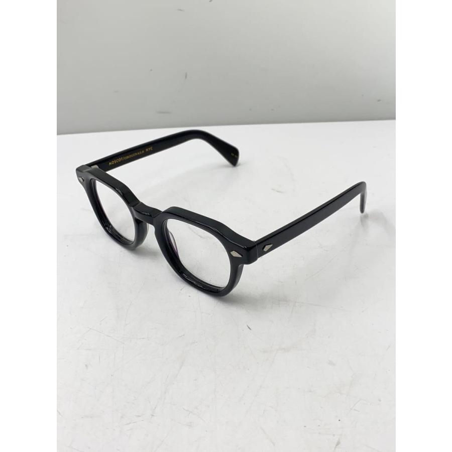 MOSCOT◇サングラス/BLK/CLR/メンズ/DOLT 49□23-148 COL.BLACK