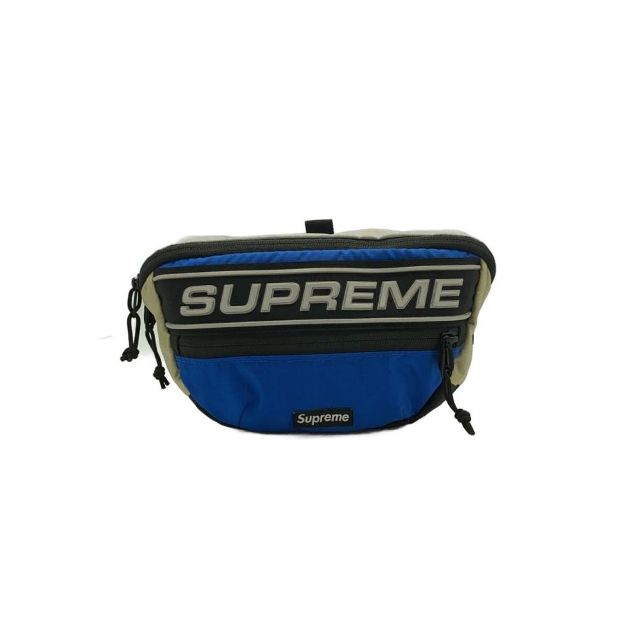 が*読様 23AW Supreme Waist Bag Blue Supreme◇23AW/Waist Bag/ウエストバッグ/ナイロン/BLU : セカンド