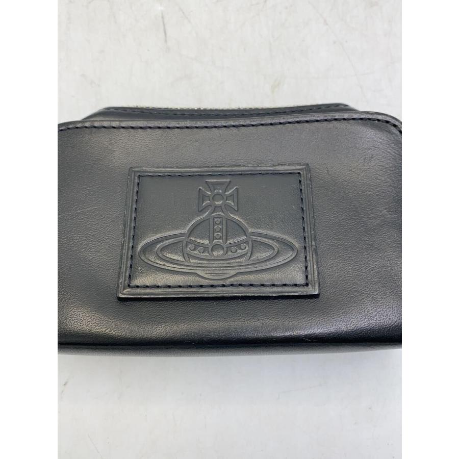 Vivienne Westwood カードケース Vivienne Westwood◇カードケース/コインケース/レザー/BLK/無地
