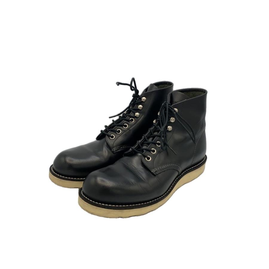 RED WING◇ブーツ/25cm/BLK/レザー/8165// : セカンドストリートYahoo