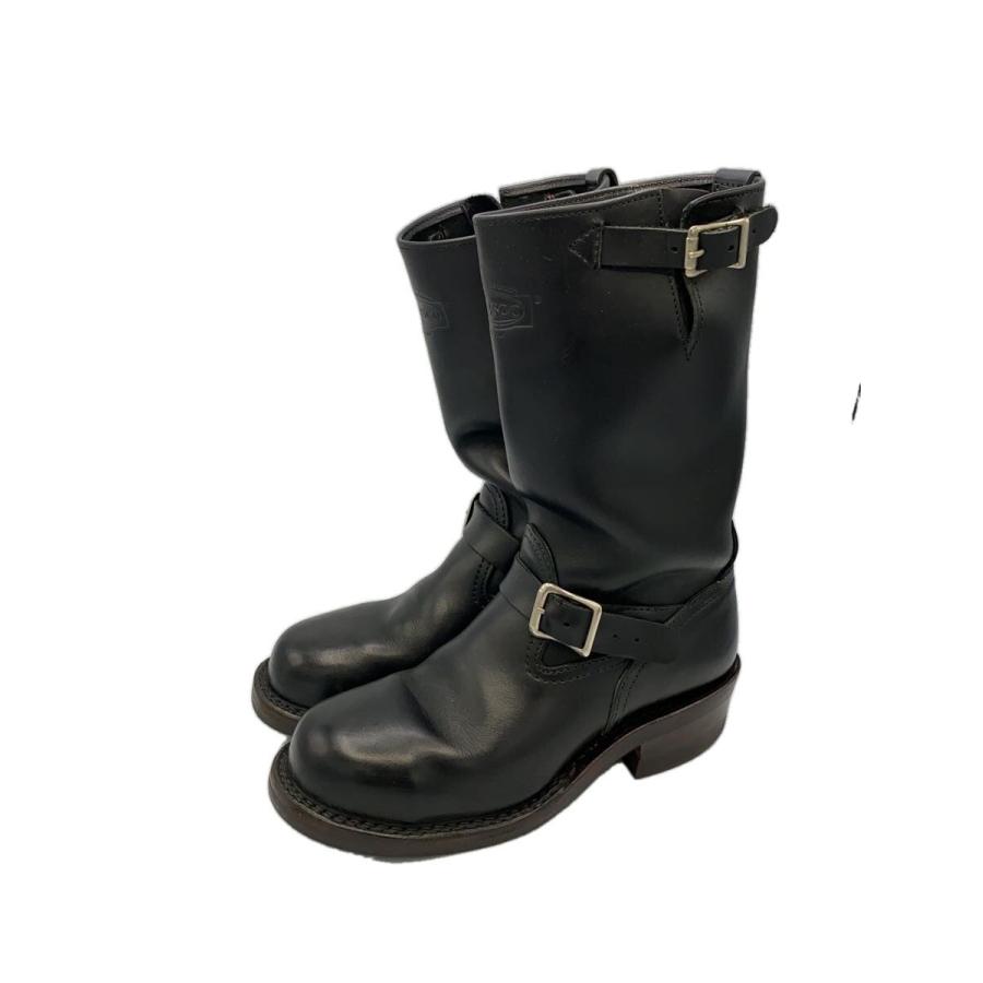 WESCO◇エンジニアブーツ/US7.5/BLK/レザー// : セカンドストリート