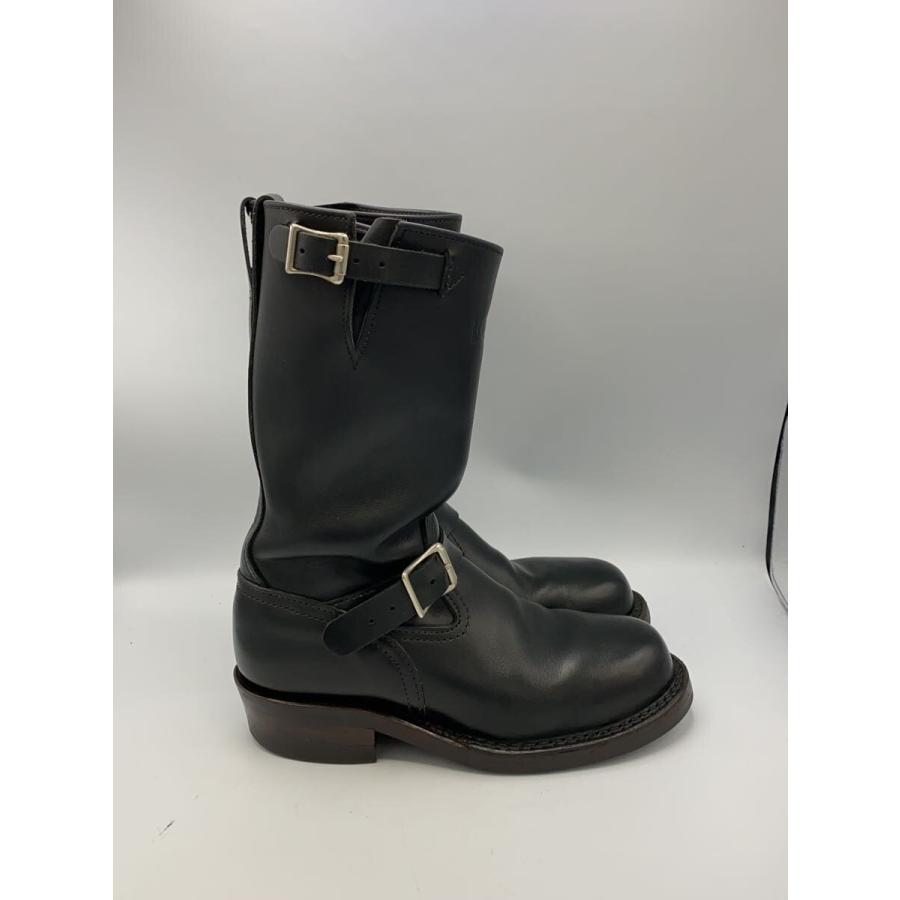 WESCO◇エンジニアブーツ/US7.5/BLK/レザー// : セカンドストリート