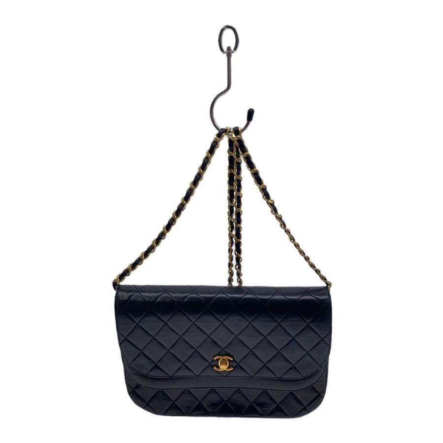CHANEL◇ショルダーバッグ/レザー/BLK : 2318641562923 CHANEL◇ショルダーバッグ/レザー/BLK : 2318641562923