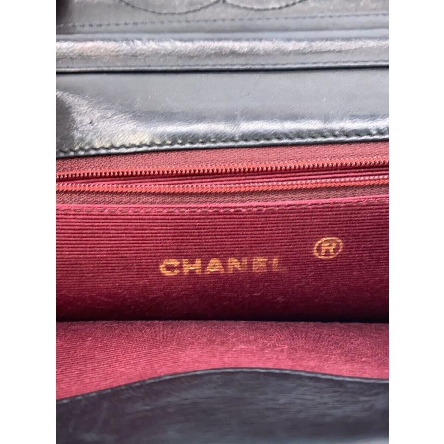 CHANEL◇ショルダーバッグ/レザー/BLK : 2318641562923 CHANEL◇ショルダーバッグ/レザー/BLK : 2318641562923