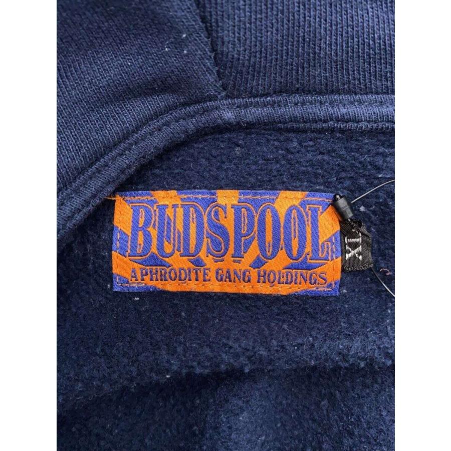 BUDSPOOL◇Aphrodite Gang Holdings/パーカー/XL/コットン/NVY