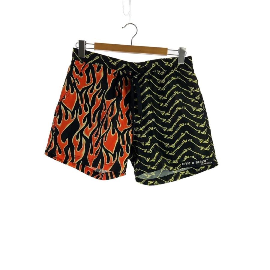 Life’s a Beach / ショートパンツ/S/コットン/RED/総柄 Life's a Beach◇ショートパンツ/S/ポリエステル/マルチカラー/総柄