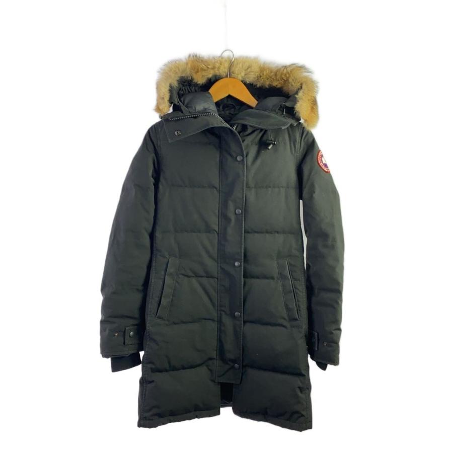 CANADA GOOSE◇ロングダウンジャケット/M/ナイロン/BLK/2302JL
