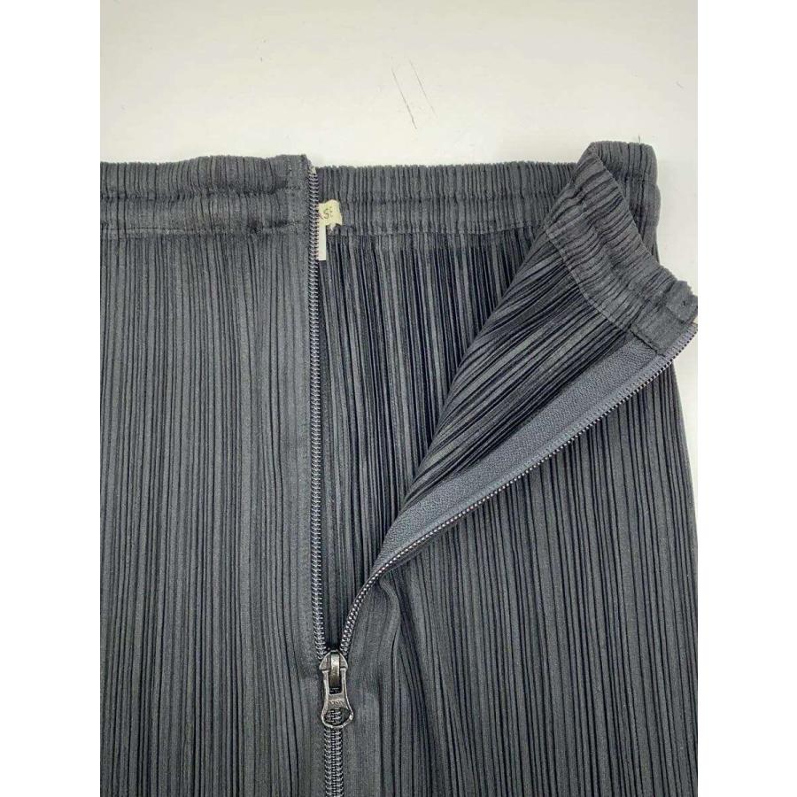 PLEATS PLEASE ISSEY MIYAKE◇フロントジップ/ロングスカート/1