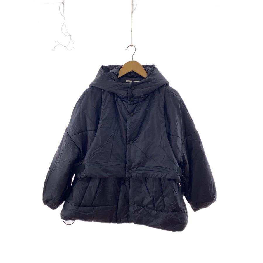 F/CE◇ダウンジャケット/S/ナイロン/ブラック/無地/FPA07222U0001