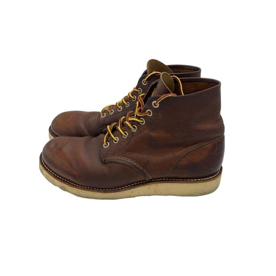 RED WING◇レースアップブーツ/26cm/ブラウン/レザー/9111 : セカンド