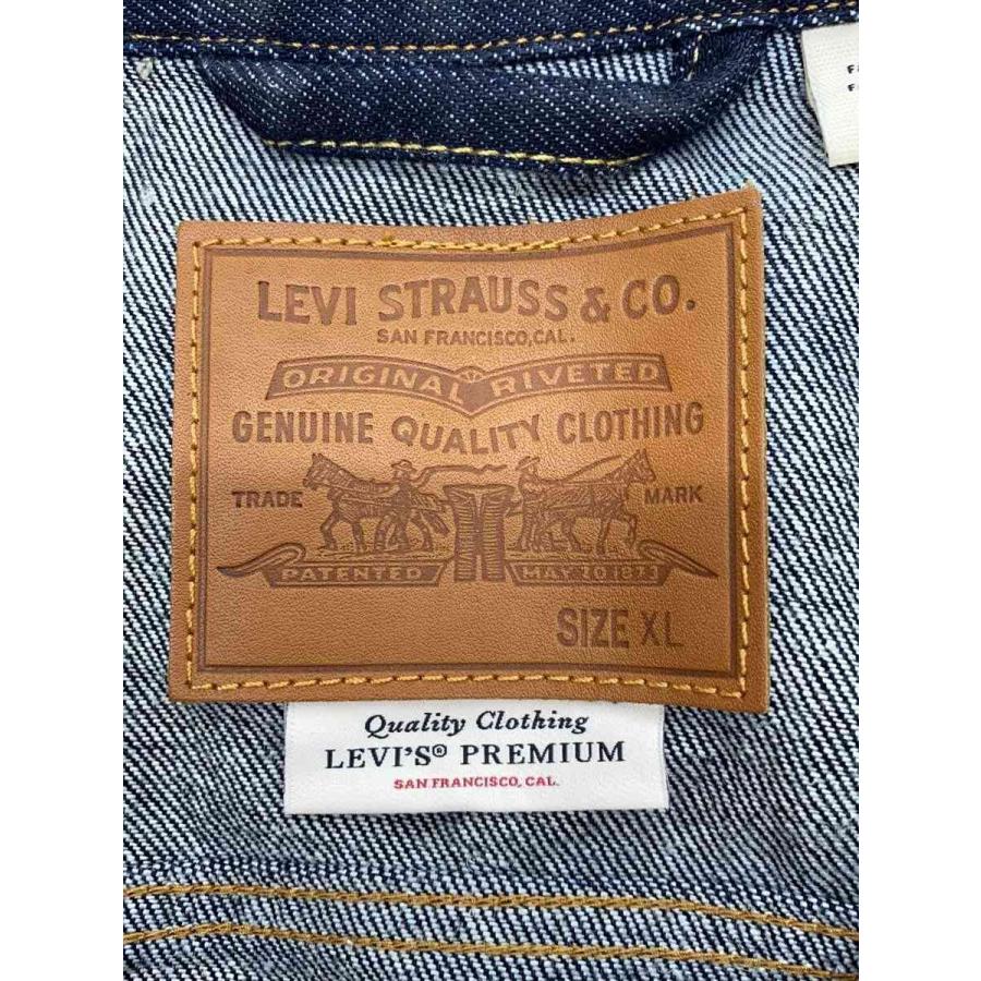 LEVI'S PREMIUM◇TYPE 2 TRUCKER ME AGAIN EX/BigE/Gジャン/XL