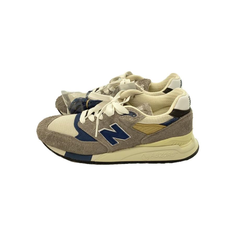 NEW BALANCE / U998/ローカットスニーカー/27.5cm/スウェード/GRY/U998TA// NEW BALANCE◇998/Gray Day/30周年/USA製/ローカットスニーカー/27cm