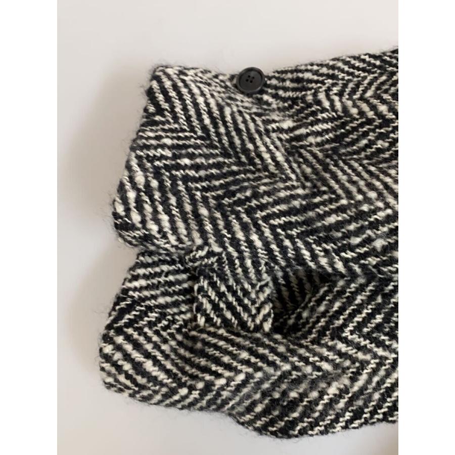 MAISON SPECIAL / ヘリンボーンケープコート/コート/FREE/アンゴラ/GRY/21212165109 MAISON SPECIAL◇ヘリンボーンケープコート/コート/FREE/アンゴラ/GRY