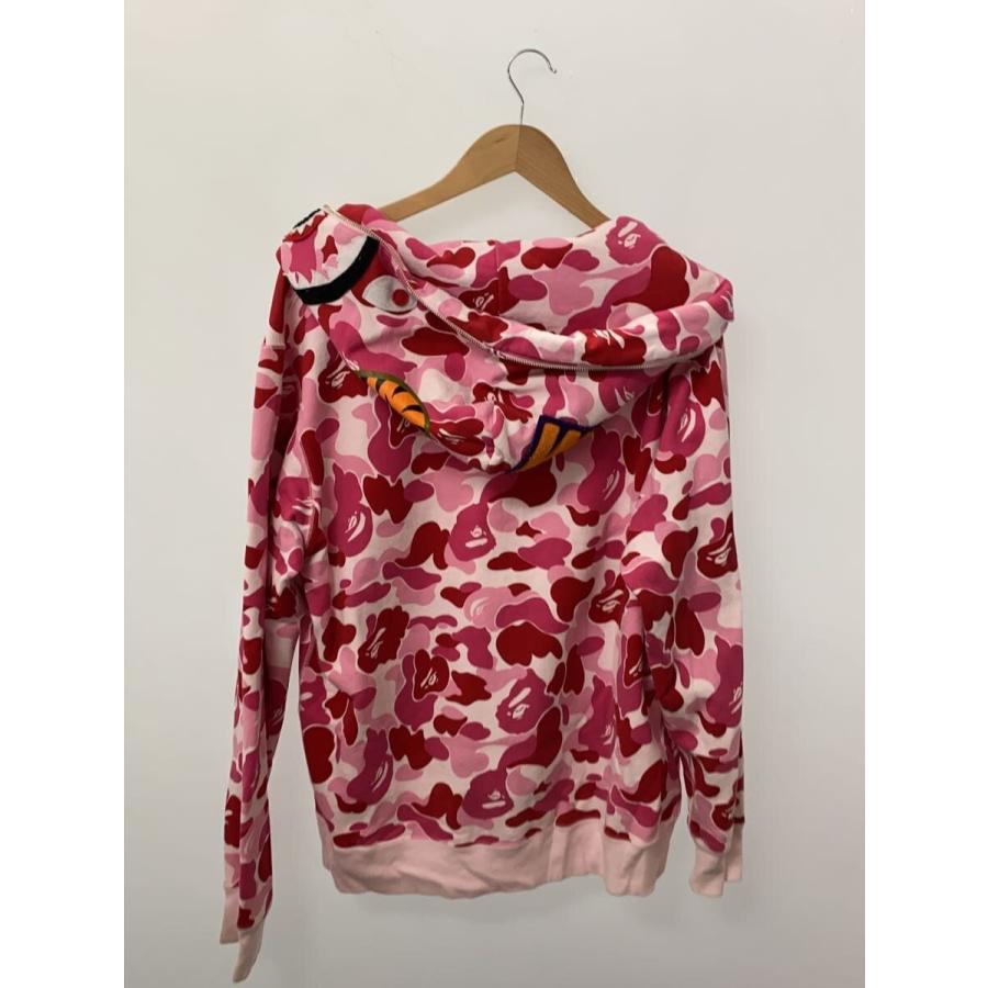 A BATHING APE◇ジップパーカー/XL/コットン/PNK/カモフラ