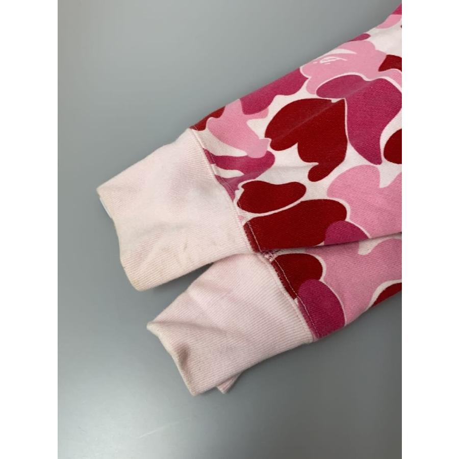 A BATHING APE◇ジップパーカー/XL/コットン/PNK/カモフラ