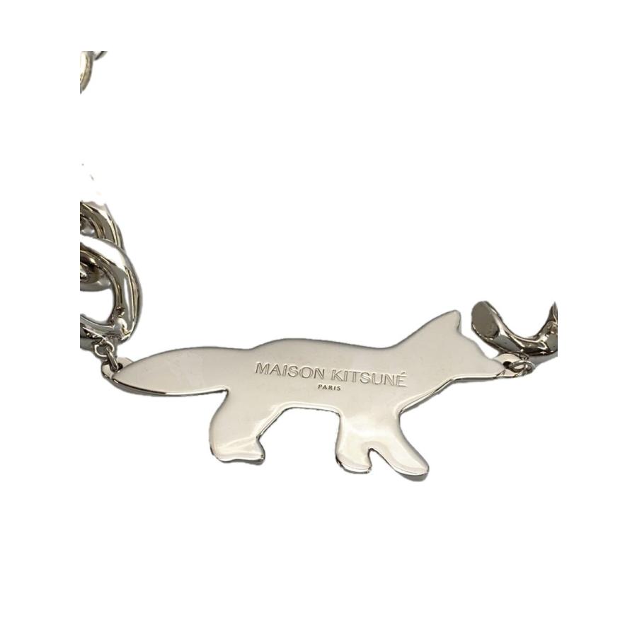 MAISON KITSUNE◇ネックレス/SILVER/SLV/トップ有/メンズ