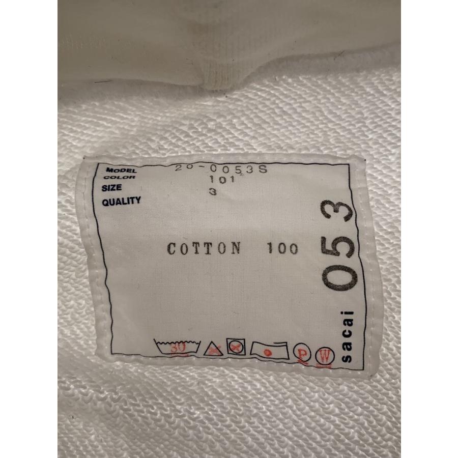 sacai◇パーカー/3/コットン/WHT/20-0053s : セカンドストリート sacai◇パーカー/3/コットン/WHT/20-0053s : セカンドストリート