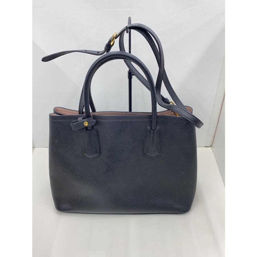 美品【PRADA】トートバッグ バーガンディ スモール レザー トートバッグ | PRADA