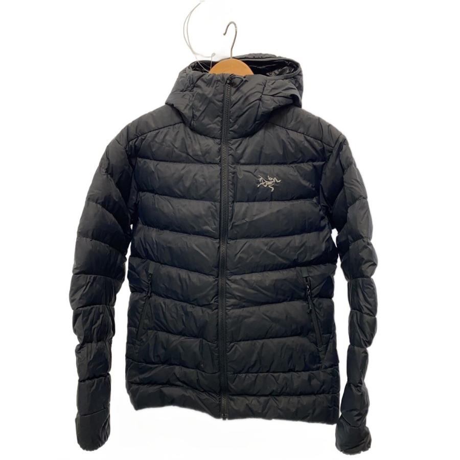 ARC'TERYX◇ダウンジャケット/S/ナイロン/BLK/21794-118035 : セカンド