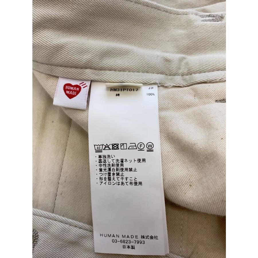 HUMAN MADE ボトム Lサイズ HUMAN MADE◇WIDE CHINO PANTS/ボトム/L/コットン/BEG/無地/HM31PT017