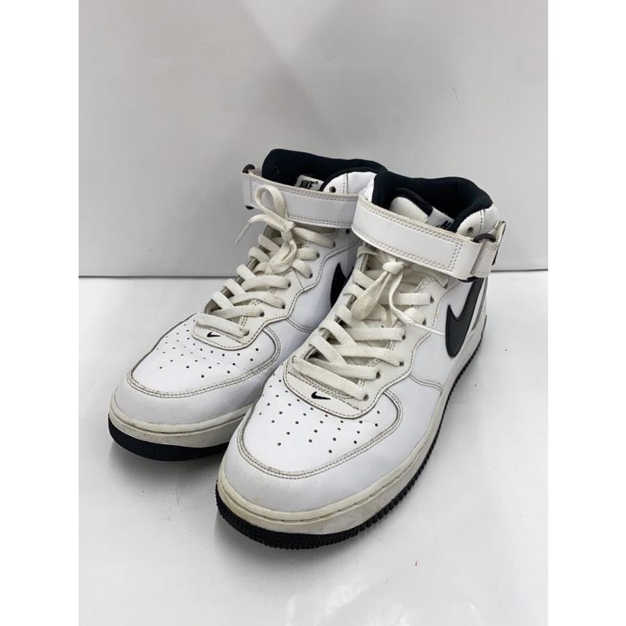 NIKE◇AIR FORCE 1 MID 07_エア フォース 07/28.5cm/WHT// : セカンド 