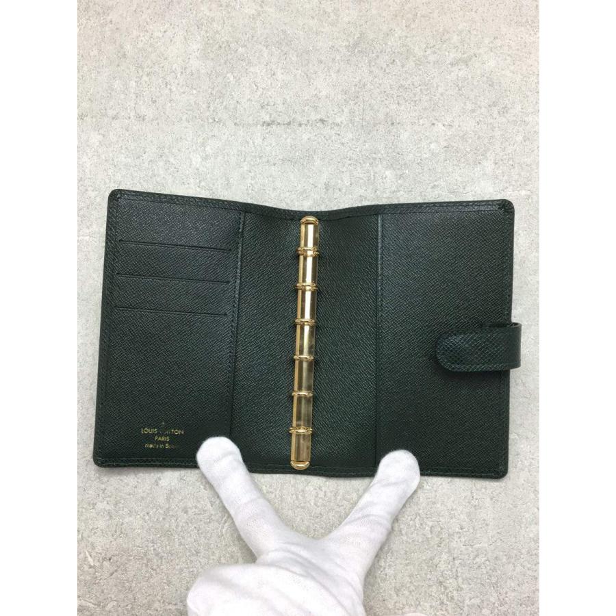 LOUIS VUITTON◇アジェンダGM_タイガ_GRN/--/GRN/R20424/ : セカンド