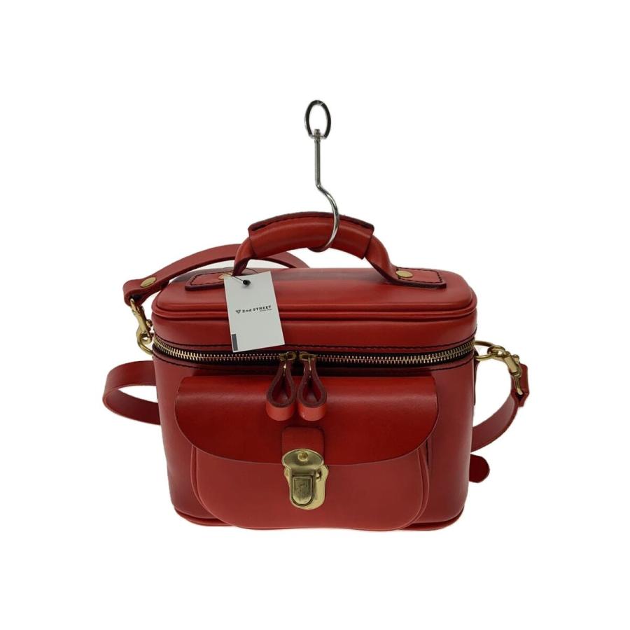 HERZ◇バッグ/レザー/RED/無地/N-5 : セカンドストリートYahoo!店