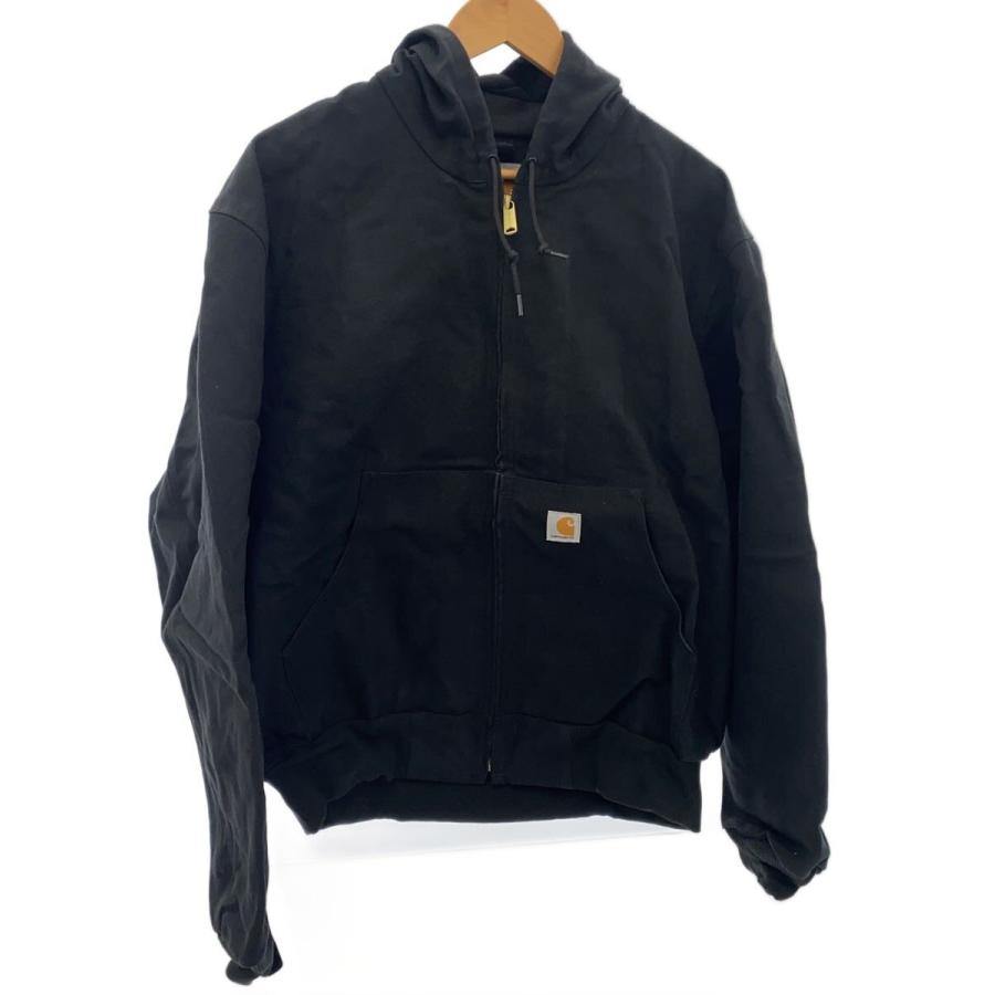 Carhartt◇ジャケット/L/コットン/BLK/J131-BLK : セカンドストリート