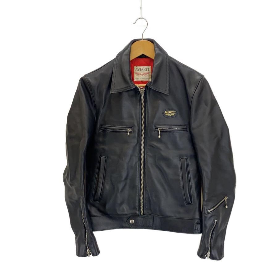 Lewis Leathers シングルライダースジャケット 34 ルイスレザー Lewis Leathers◇シングルライダースジャケット/34/レザー/BLK