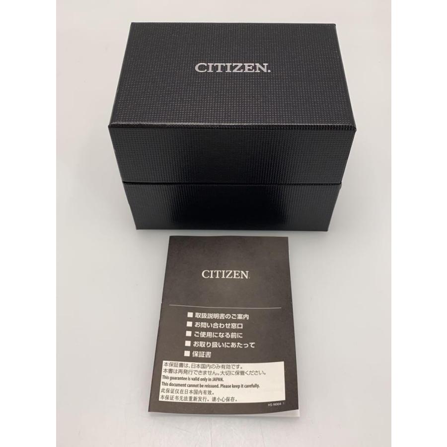 リアル CITIZEN◇ソーラー腕時計/デジアナ/ラバー/BLK/BLK/U680-S106061 時計