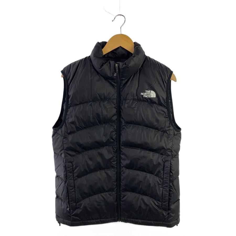 THE NORTH FACE◇ACONCAGUA VEST_アコンカグアベスト/L/ナイロン/BLK