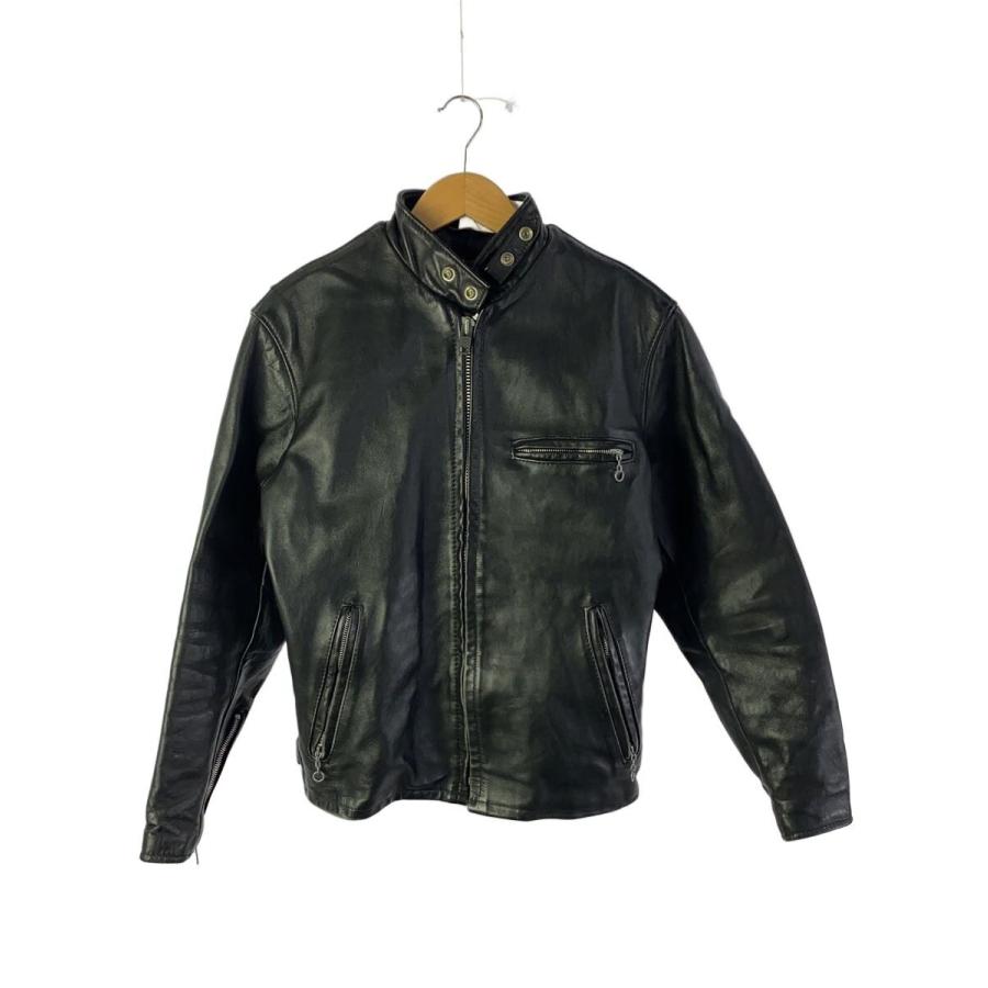 [極美品]schott 641 シングルライダース 36 USA製 Schott N.Y.C 641 シングルライダースジャケット 36 | 古着屋 Uan