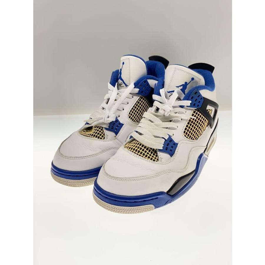 NIKE◇AIR JORDAN 4 RETRO/エアジョーダンレトロ/ホワイト/308497-117 